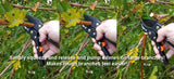 Compact Ratchet Pruner (works w/ smaller hands)
